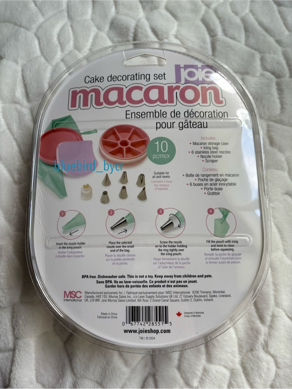Joie Macaron Cake Decorating Set - Picture 5 of 7